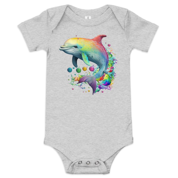 Baby short sleeve one piece Dolphin 5