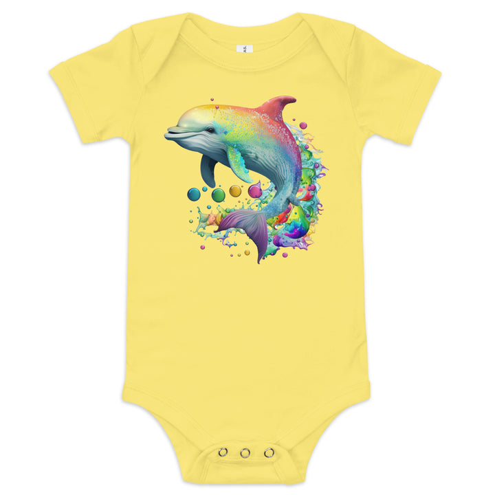 Baby short sleeve one piece Dolphin 5