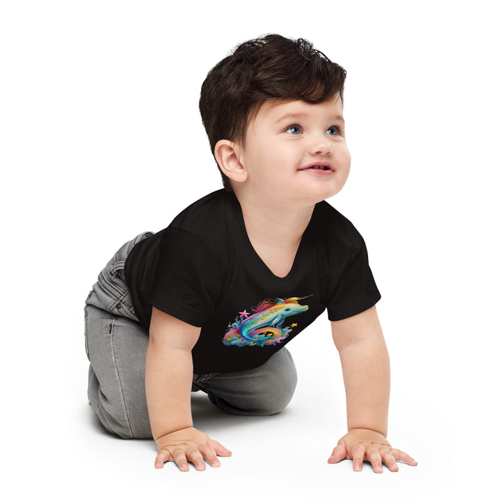 DOLPHIN-6 Baby Jersey Short Sleeve Tee