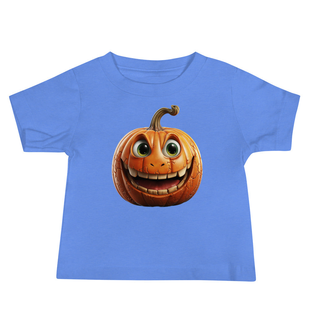 Baby Jersey Short Sleeve Pumpkin 3 Tee