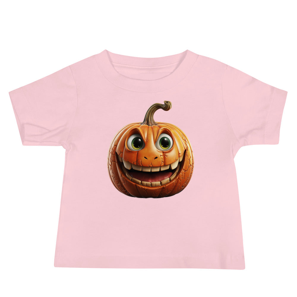 Baby Jersey Short Sleeve Pumpkin 3 Tee