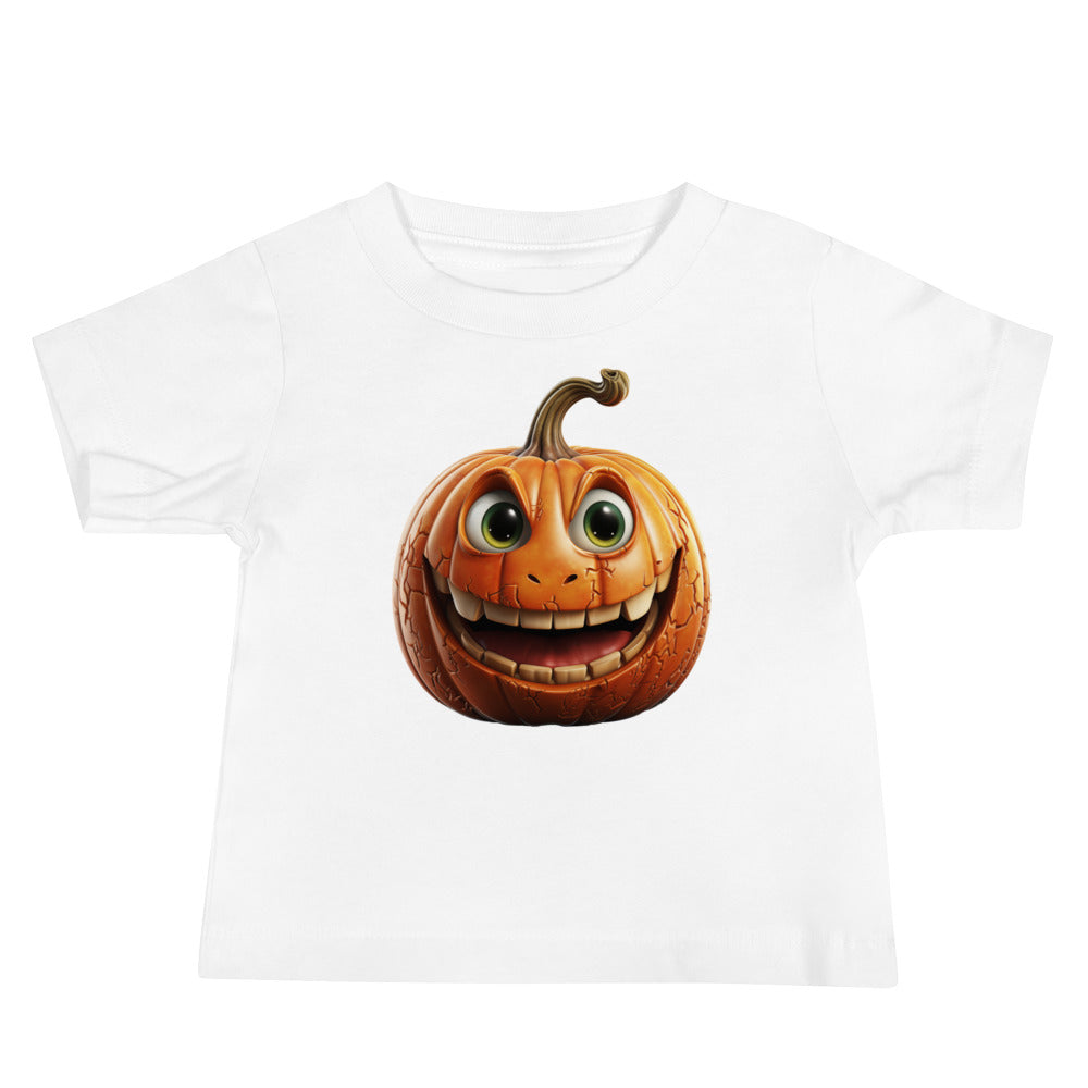 Baby Jersey Short Sleeve Pumpkin 3 Tee