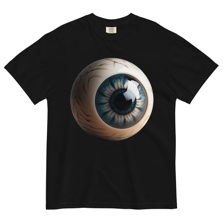 Unisex garment-dyed heavyweight Eye f-9 t-shirt