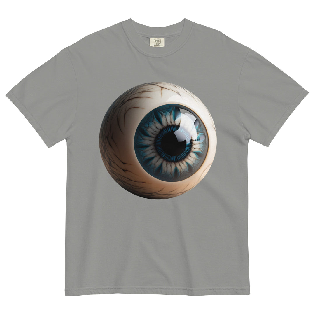 Unisex garment-dyed heavyweight Eye f-9 t-shirt