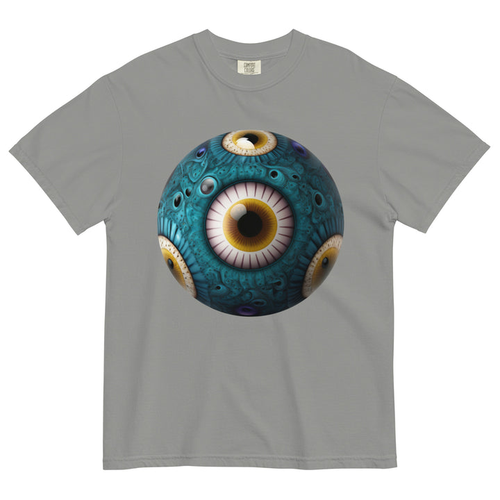 Unisex garment-dyed heavyweight Eye f-3 t-shirt