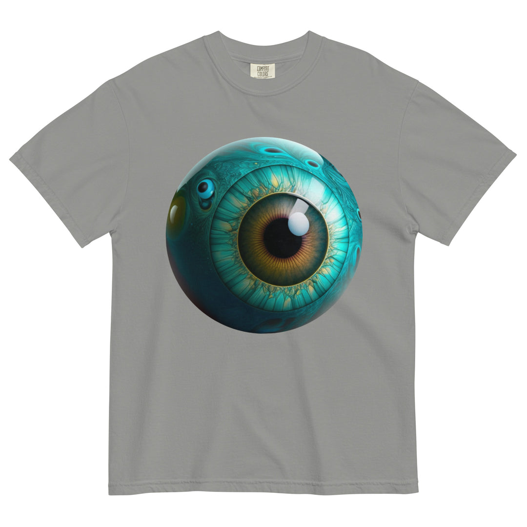 Unisex garment-dyed heavyweight Eye f-4 t-shirt