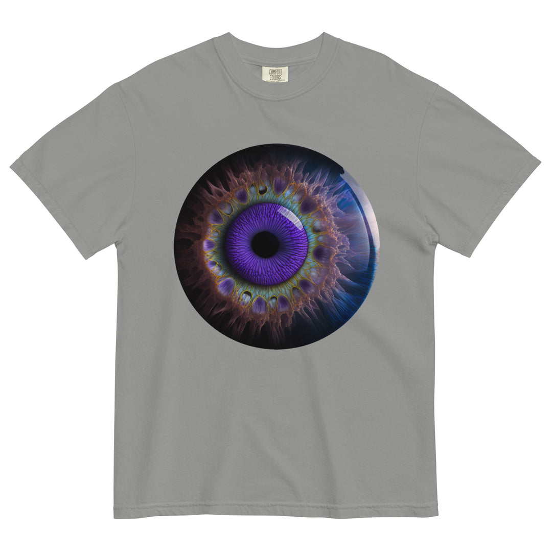 Unisex garment-dyed heavyweight Eye f-15 t-shirt