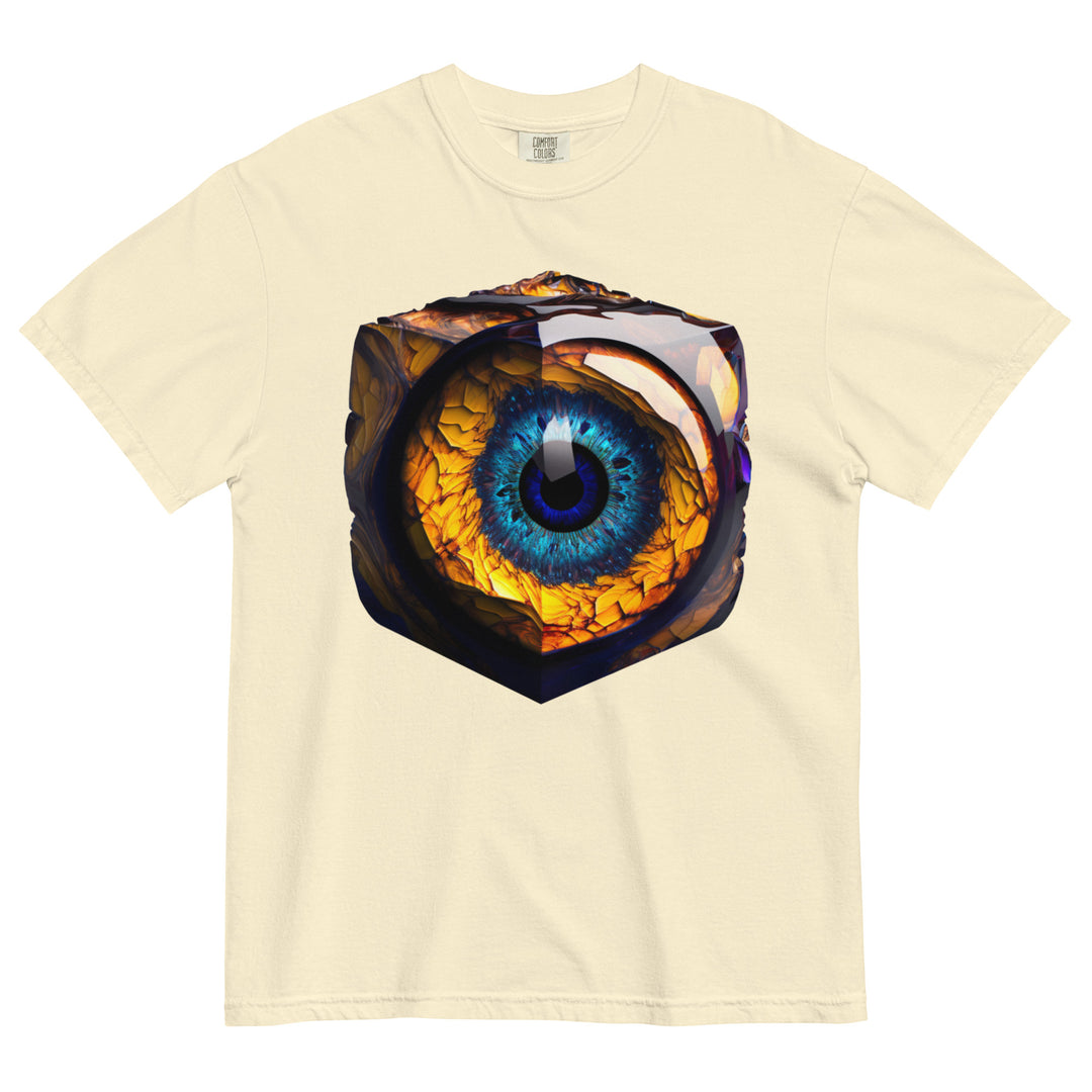 Unisex garment-dyed heavyweight Eye f-26 t-shirt