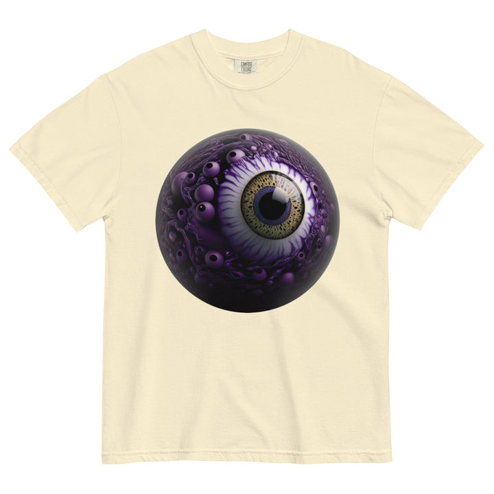 Unisex garment-dyed heavyweight Eye f-23 t-shirt