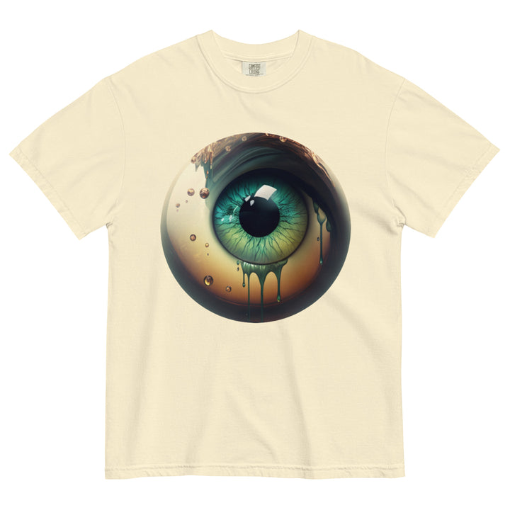 Unisex garment-dyed heavyweight  Eye f-1 t-shirt