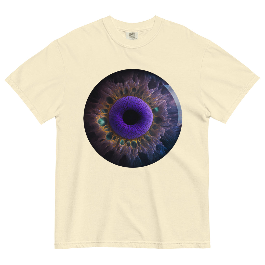 Unisex garment-dyed heavyweight  Eye f-14 t-shirt