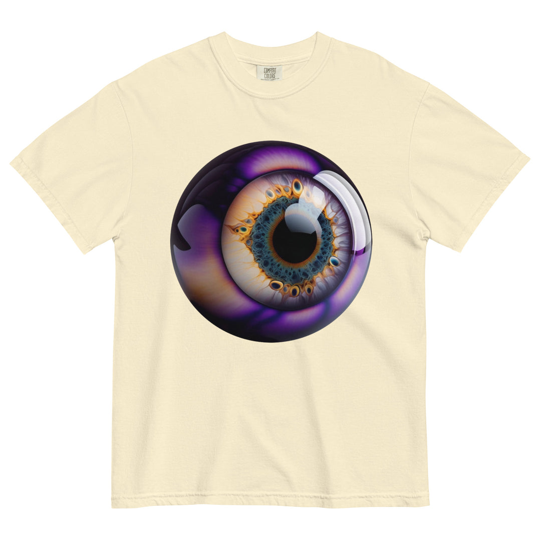 Unisex garment-dyed heavyweight Eye f-20 t-shirt