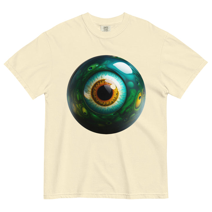 Unisex garment-dyed heavyweight Eye f-16 t-shirt