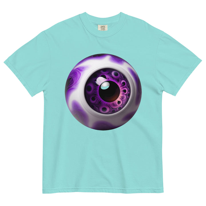 Unisex garment-dyed heavyweight Eye f 23 t-shirt