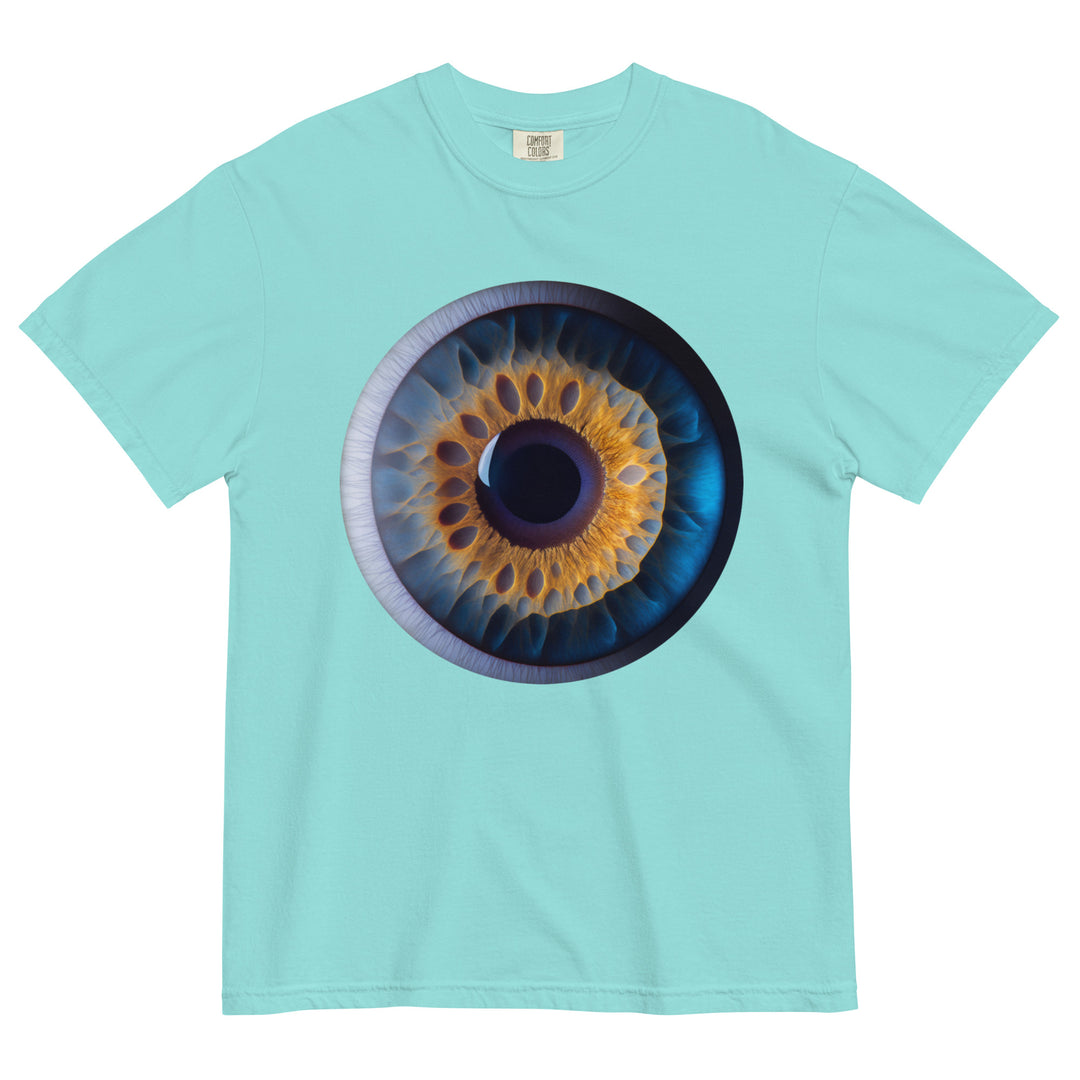 Unisex garment-dyed heavyweight Eye f-5 t-shirt