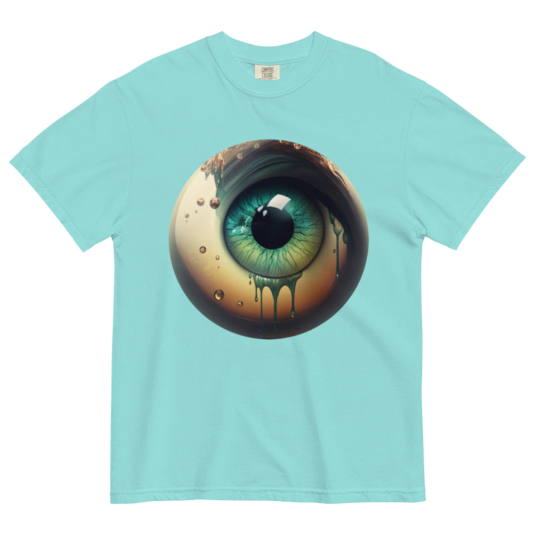 Unisex garment-dyed heavyweight  Eye f-1 t-shirt