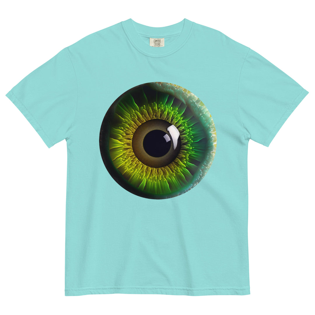 Unisex garment-dyed heavyweight Eye f-18 t-shirt