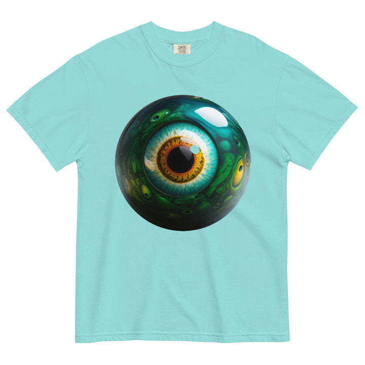 Unisex garment-dyed heavyweight Eye f-16 t-shirt