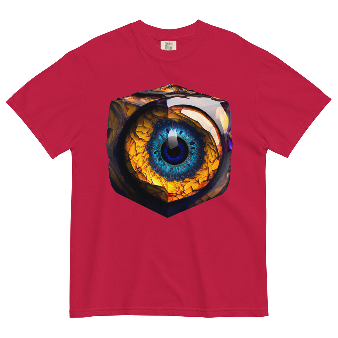 Unisex garment-dyed heavyweight Eye f-26 t-shirt