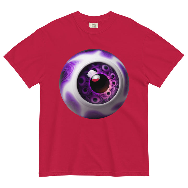 Unisex garment-dyed heavyweight Eye f 23 t-shirt