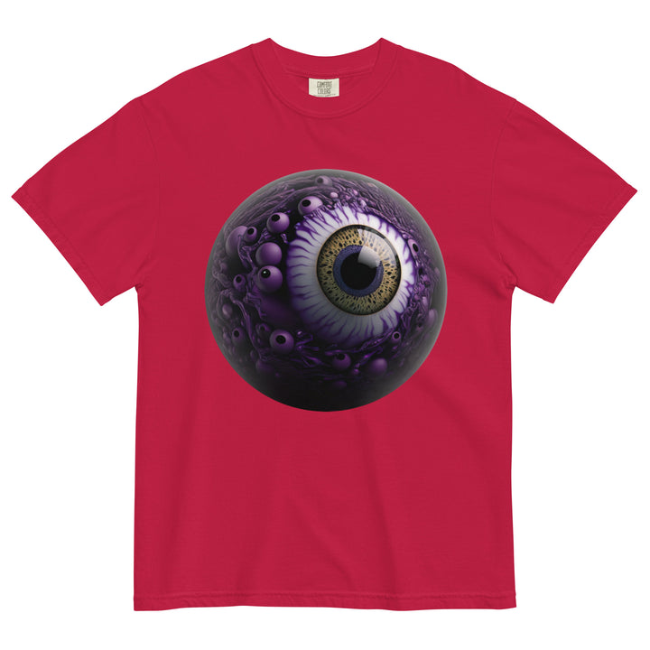 Unisex garment-dyed heavyweight Eye f-23 t-shirt