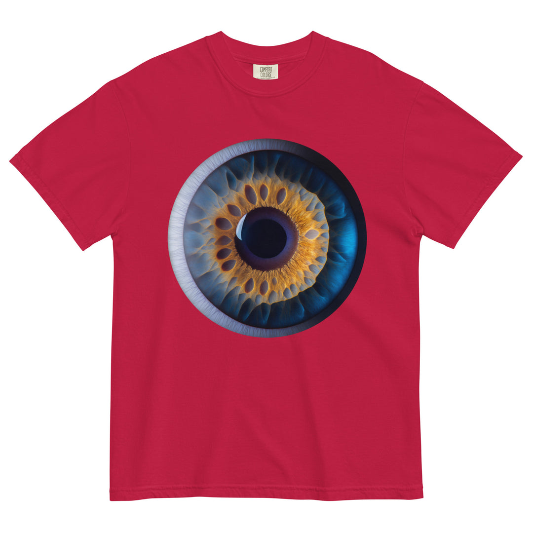 Unisex garment-dyed heavyweight Eye f-5 t-shirt