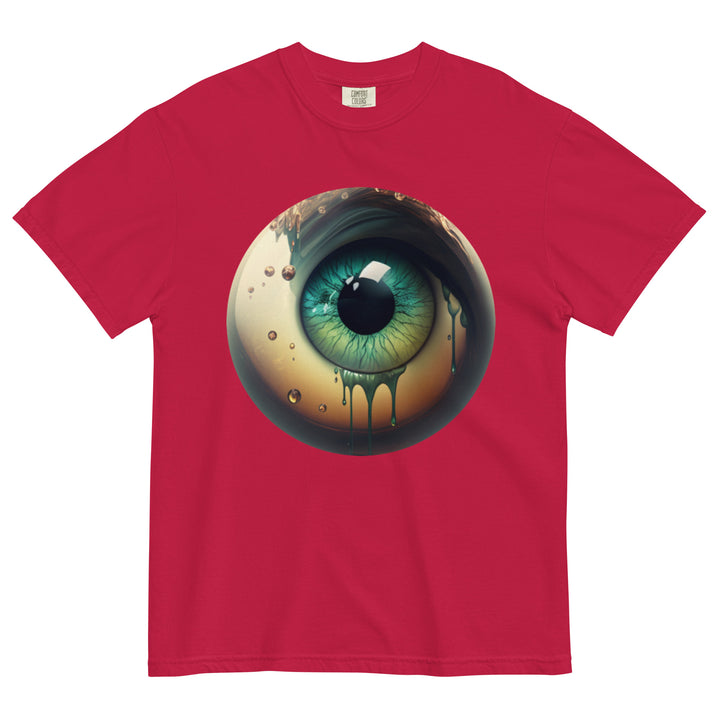 Unisex garment-dyed heavyweight  Eye f-1 t-shirt