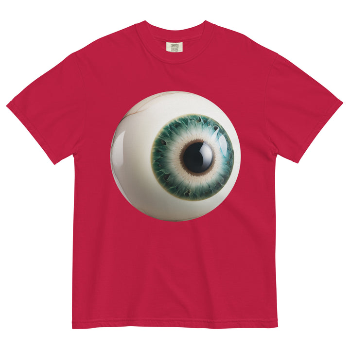 Unisex garment-dyed heavyweight Eye f-12 t-shirt