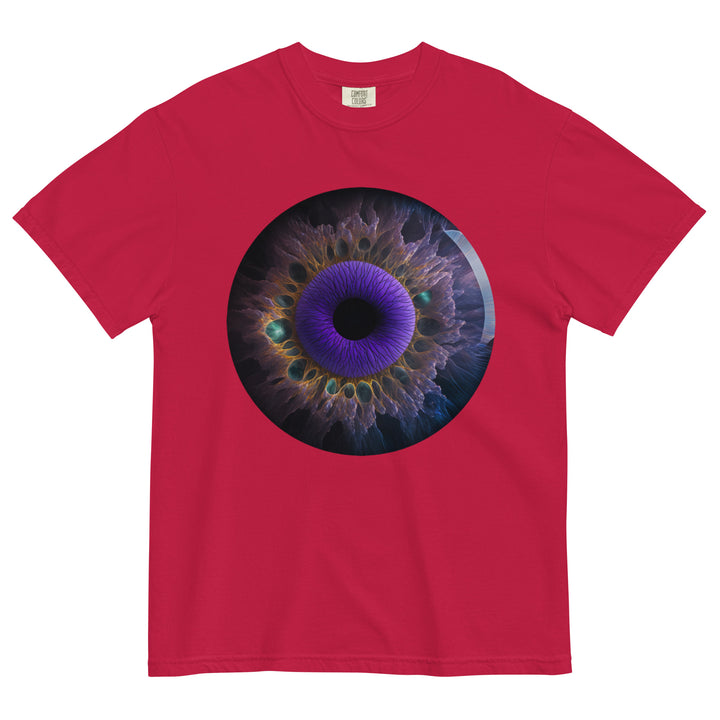 Unisex garment-dyed heavyweight  Eye f-14 t-shirt