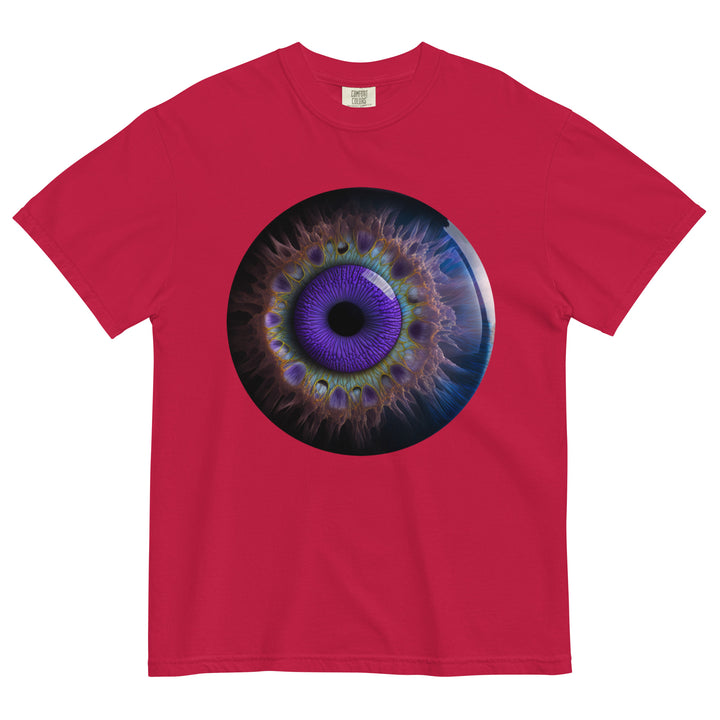 Unisex garment-dyed heavyweight Eye f-15 t-shirt