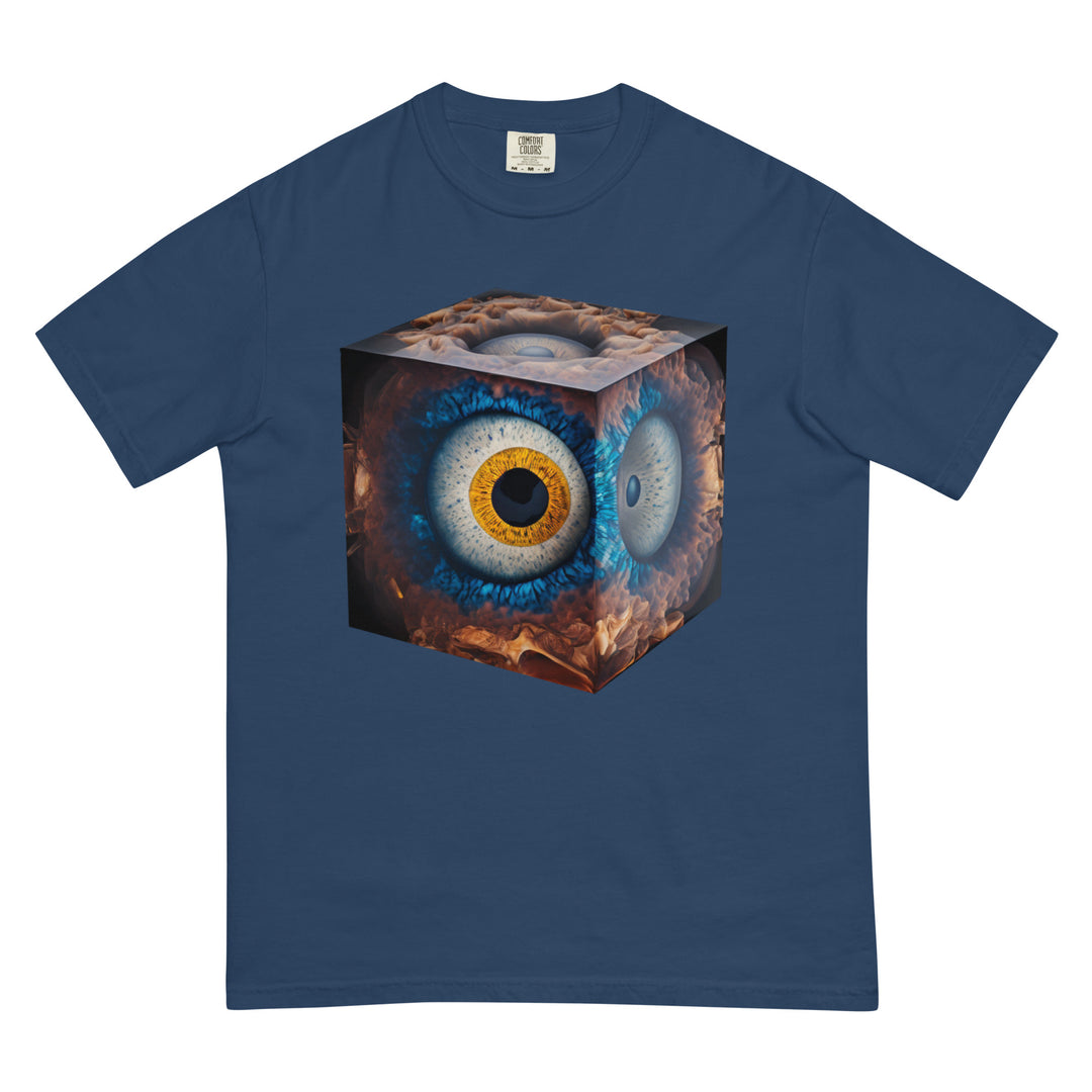 Unisex garment-dyed heavyweight Eye f-27 t-shirt