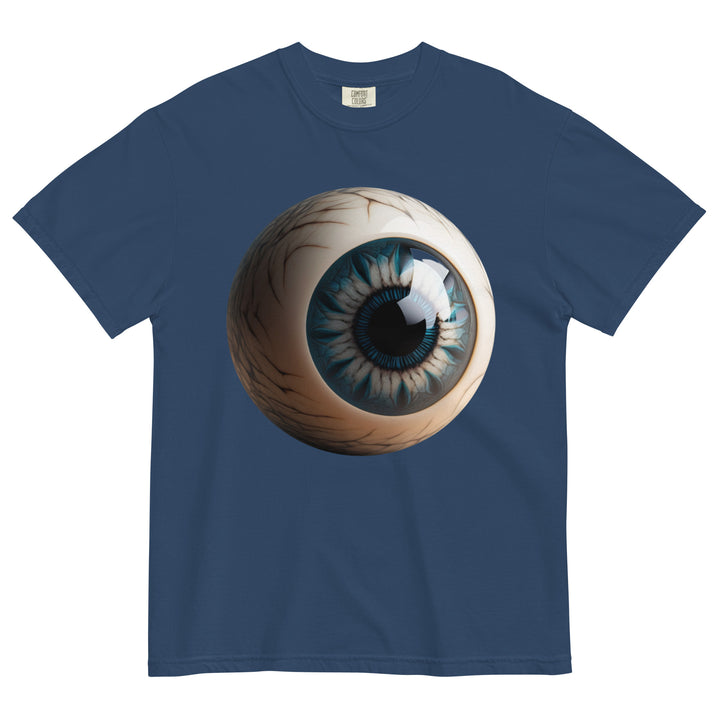 Unisex garment-dyed heavyweight Eye f-9 t-shirt