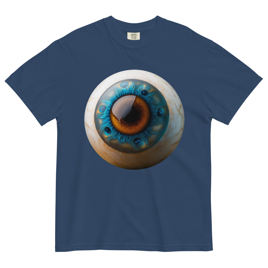 Unisex garment-dyed heavyweight  Eye f-8 t-shirt