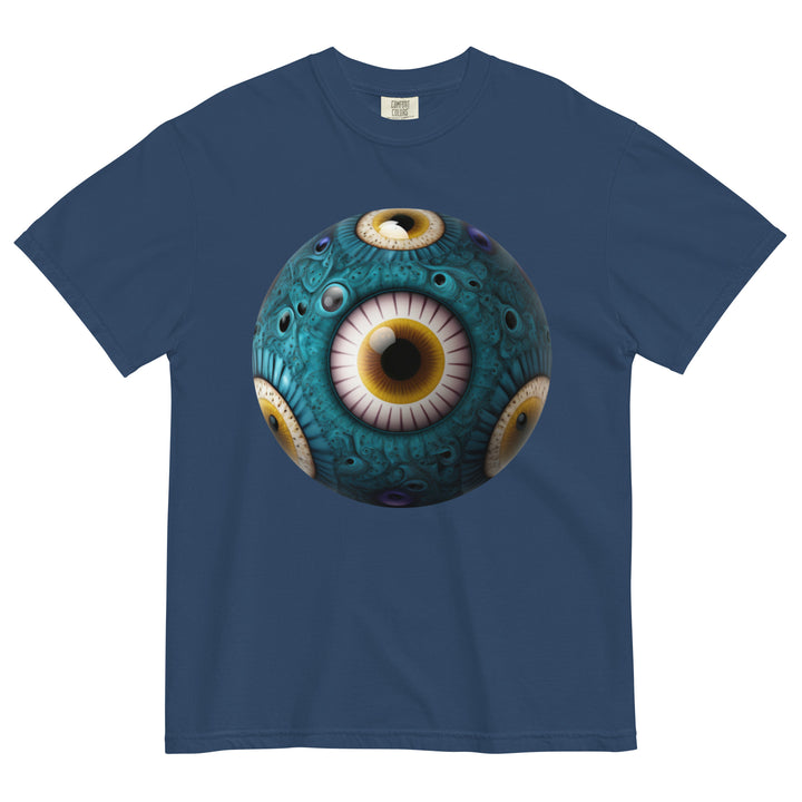 Unisex garment-dyed heavyweight Eye f-3 t-shirt