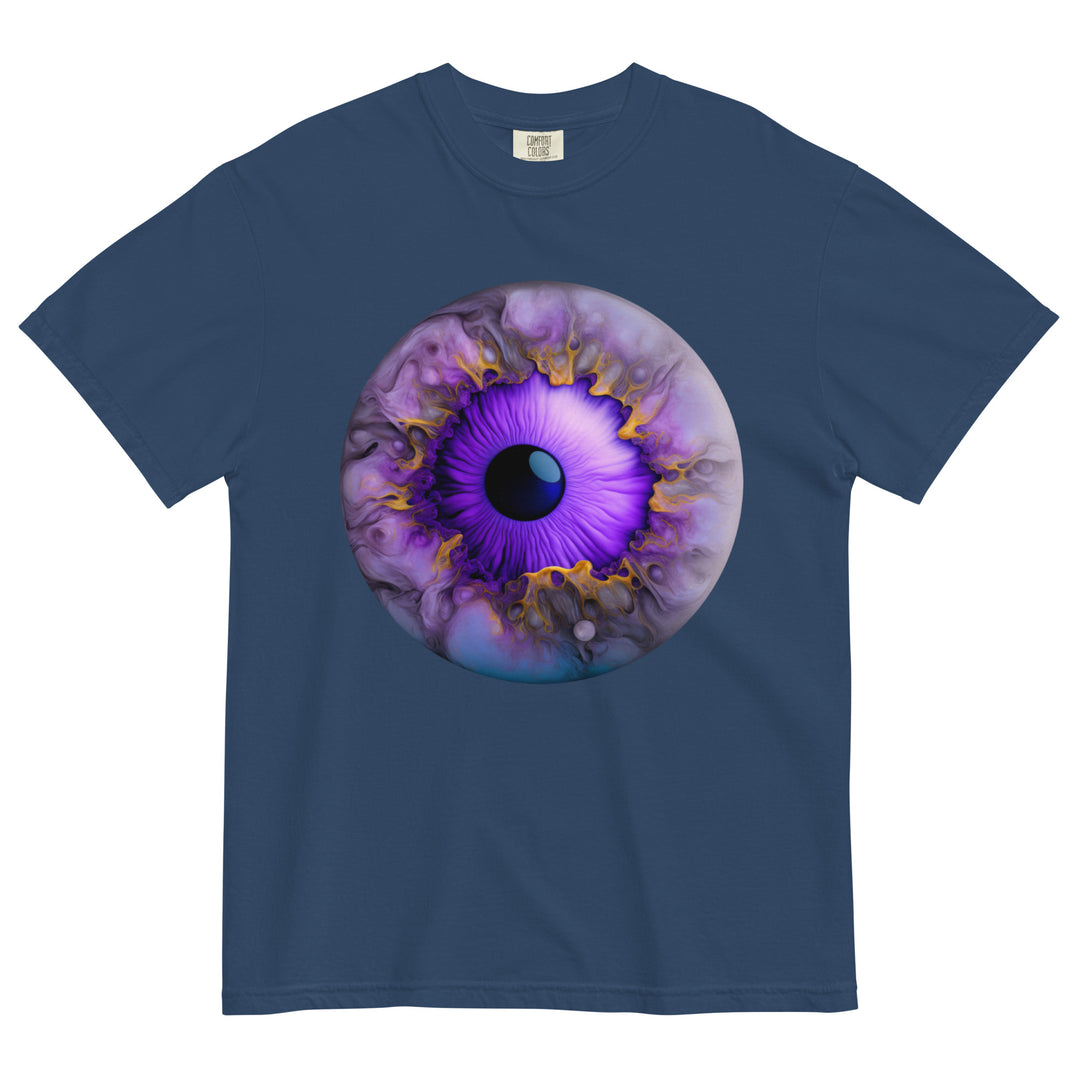 Unisex garment-dyed heavyweight Eye f-13 t-shirt