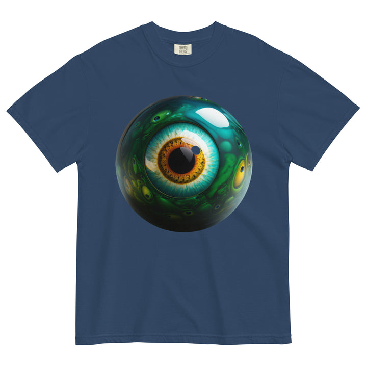 Unisex garment-dyed heavyweight Eye f-16 t-shirt