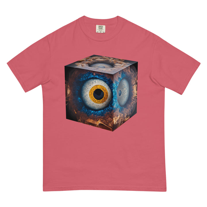 Unisex garment-dyed heavyweight Eye f-27 t-shirt