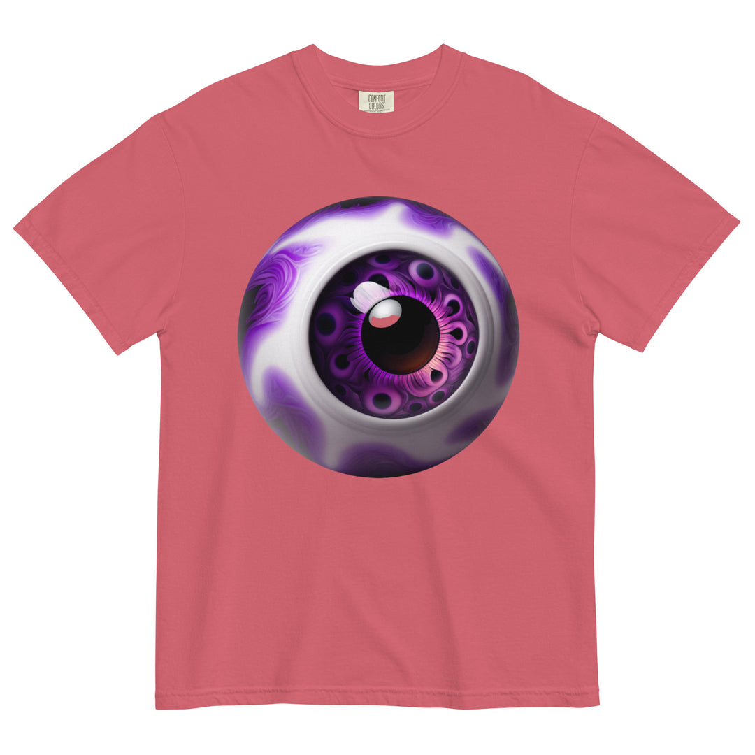 Unisex garment-dyed heavyweight Eye f 23 t-shirt