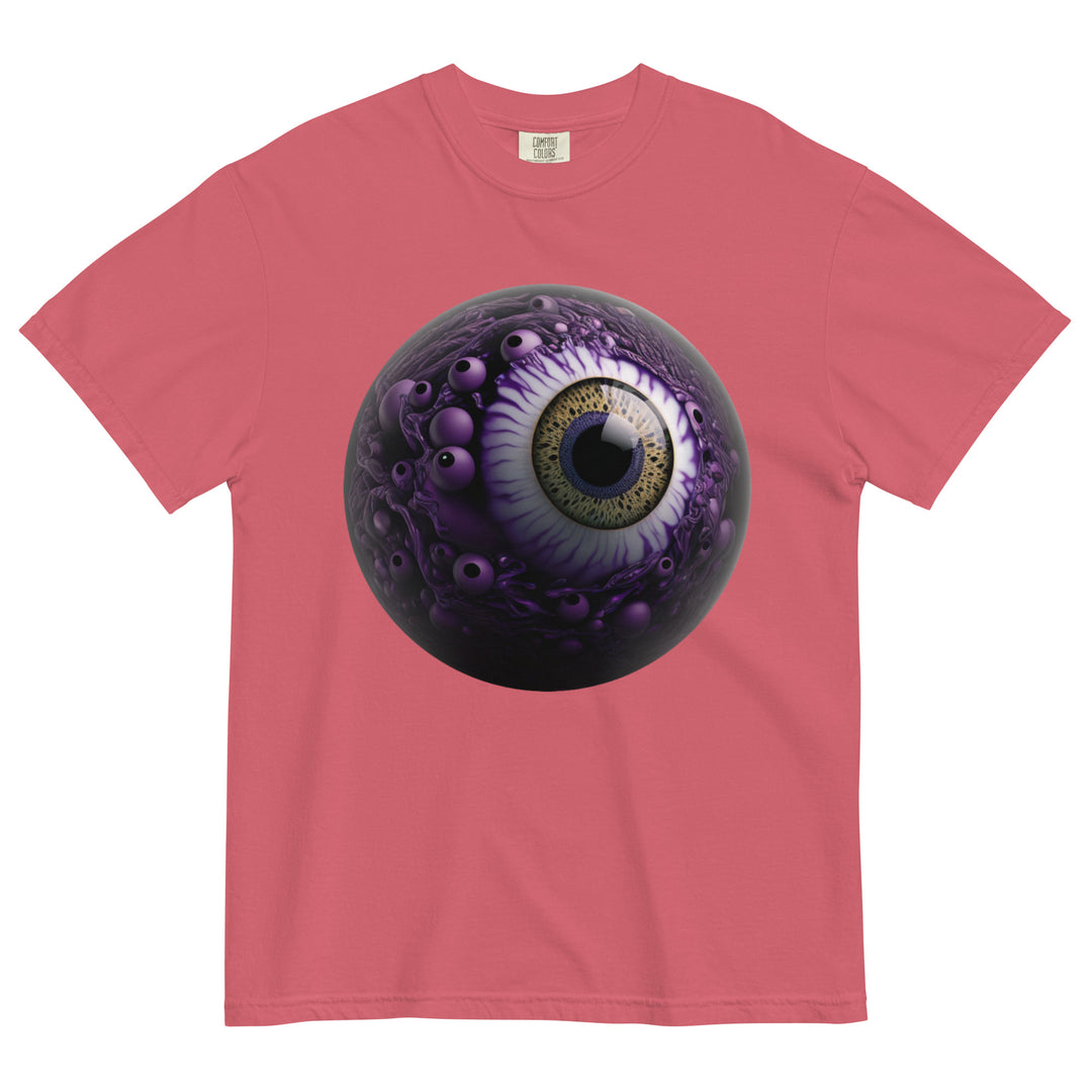 Unisex garment-dyed heavyweight Eye f-23 t-shirt