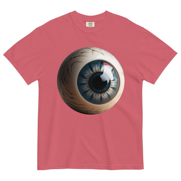 Unisex garment-dyed heavyweight Eye f-9 t-shirt