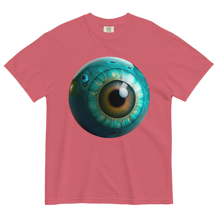 Unisex garment-dyed heavyweight Eye f-4 t-shirt