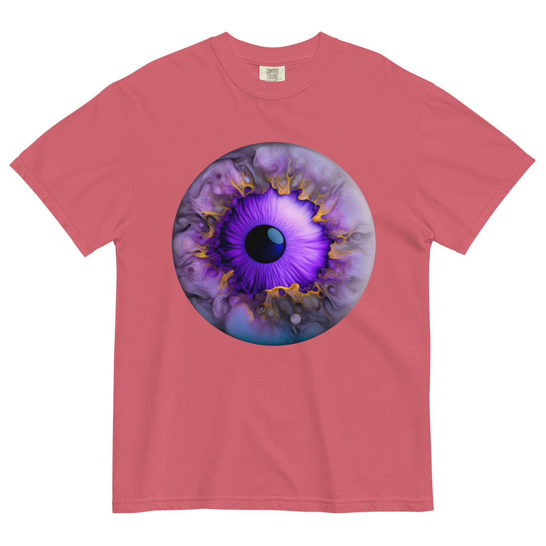 Unisex garment-dyed heavyweight Eye f-13 t-shirt