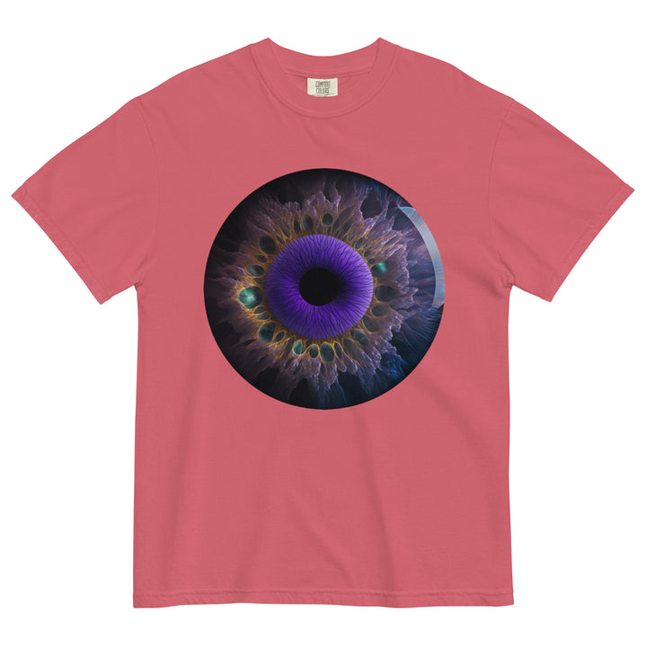 Unisex garment-dyed heavyweight  Eye f-14 t-shirt