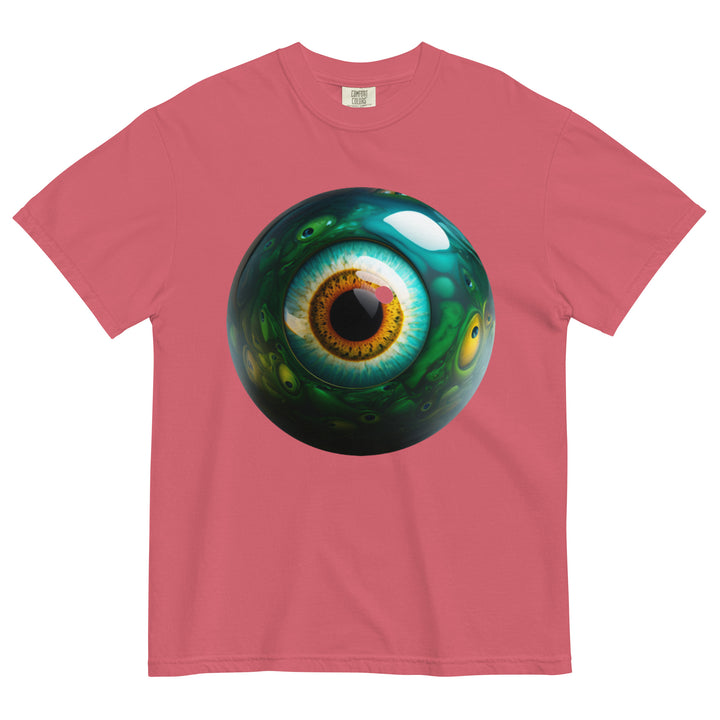 Unisex garment-dyed heavyweight Eye f-16 t-shirt