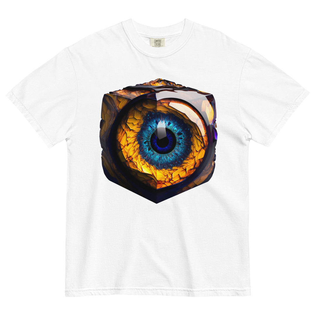 Unisex garment-dyed heavyweight Eye f-26 t-shirt