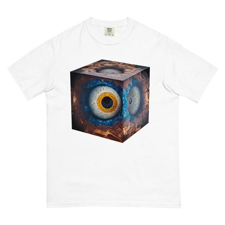 Unisex garment-dyed heavyweight Eye f-27 t-shirt