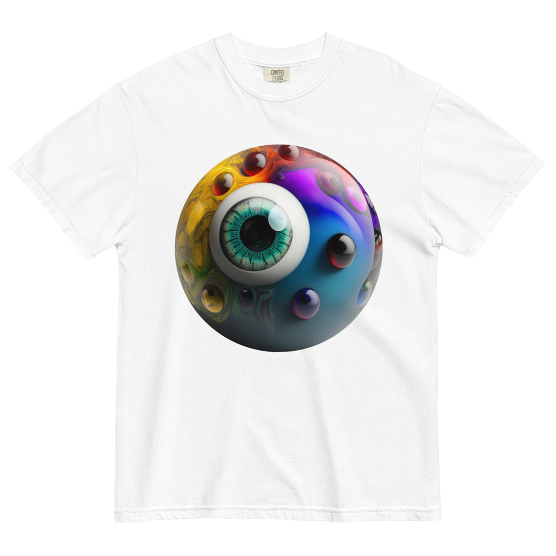 Unisex garment-dyed heavyweight eye f-28 t-shirt