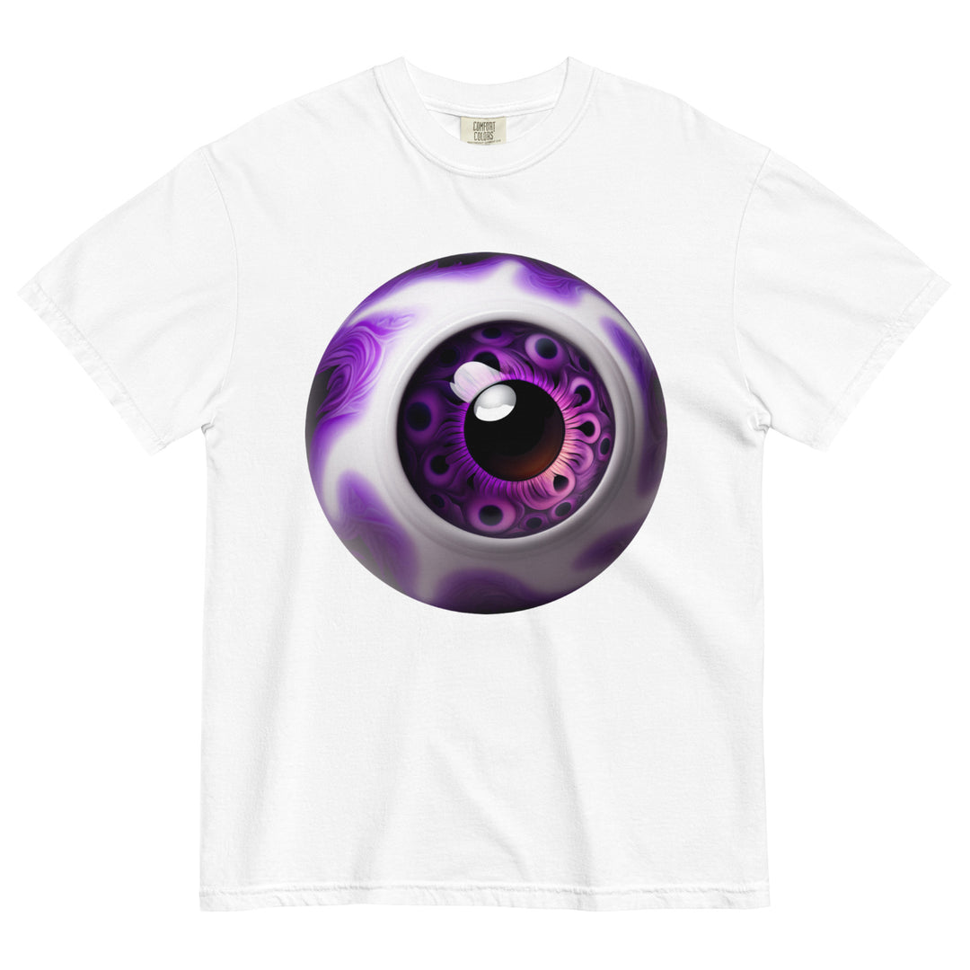 Unisex garment-dyed heavyweight Eye f 23 t-shirt