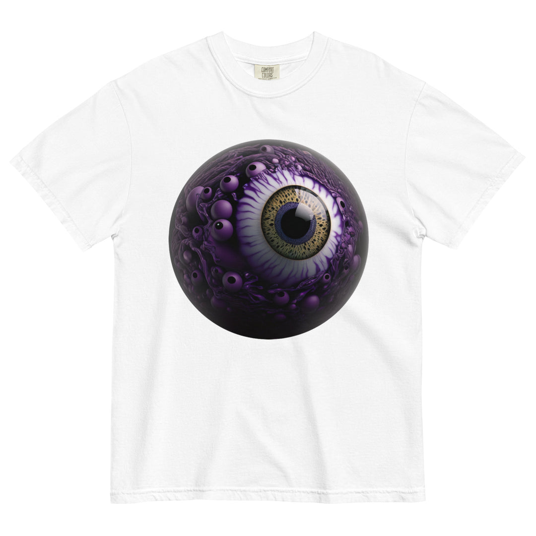 Unisex garment-dyed heavyweight Eye f-23 t-shirt