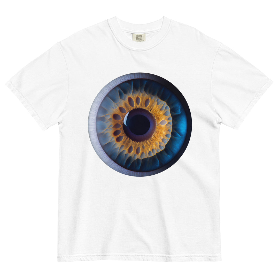 Unisex garment-dyed heavyweight Eye f-5 t-shirt